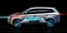 Mitsubishi Outlander Plug-in Hybrid EV  Weltpremiere auf dem Pariser Automobilsalon